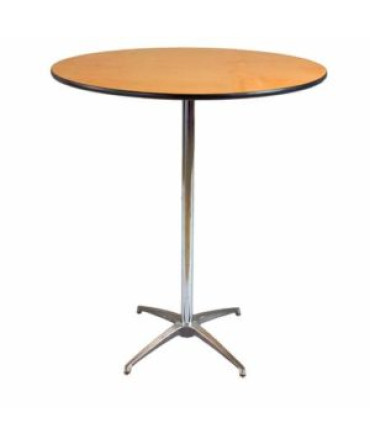 Round Pedestal Table with 36" Top