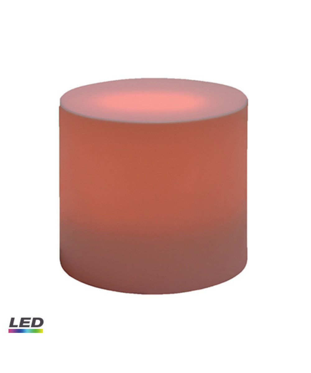 Cylinder End Table