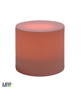 Cylinder End Table
