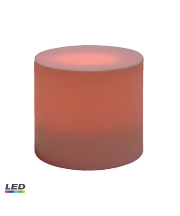 Cylinder End Table