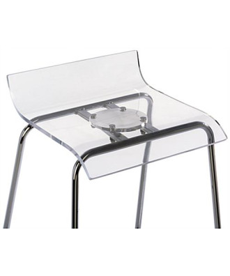 Clear Acrylic Barstool