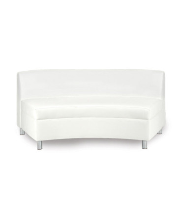 Continental Curved Loveseat