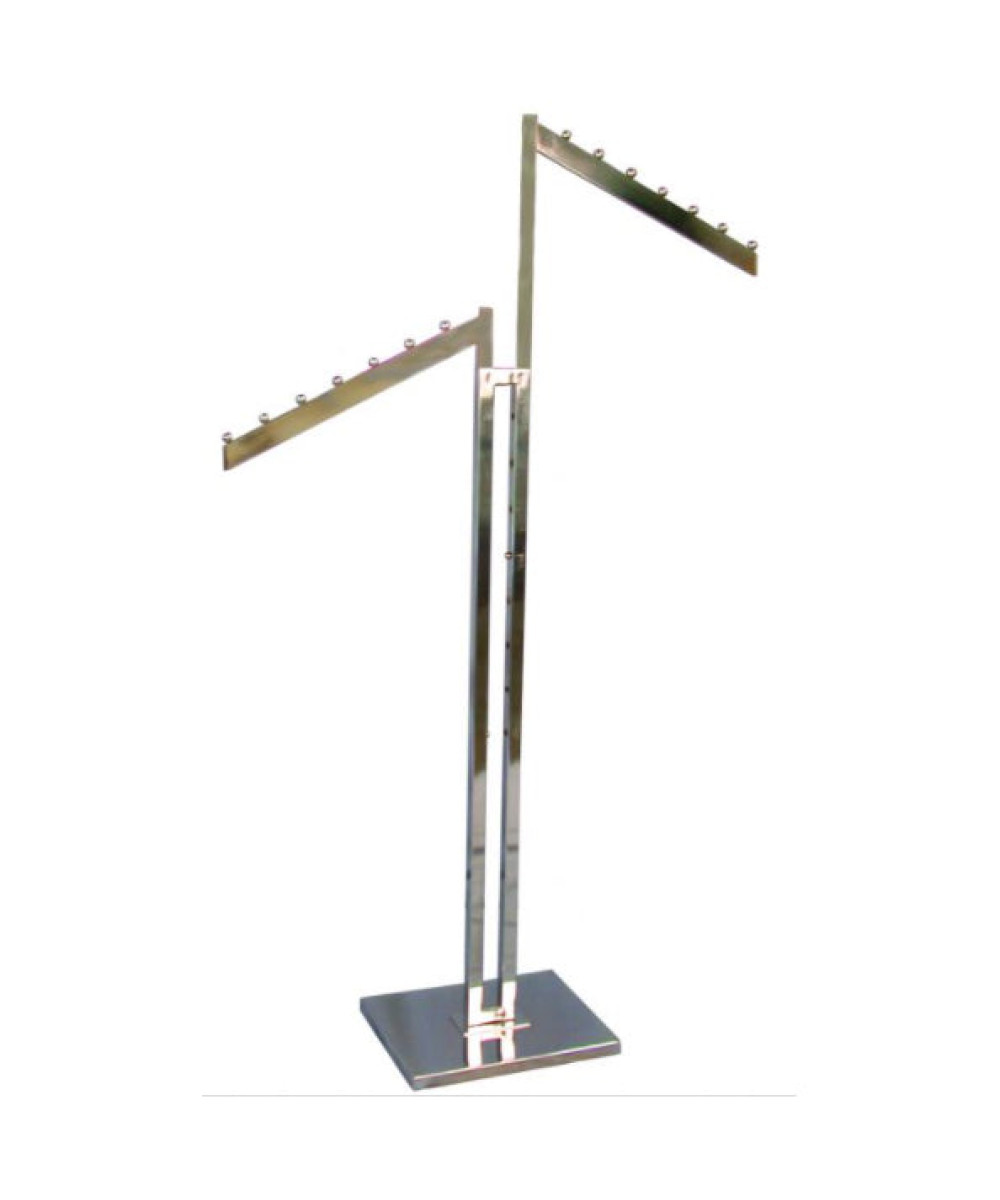 Slant Arms Clothes Rack